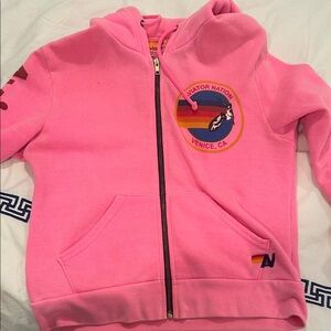 Aviator Nation Pink Hoodie